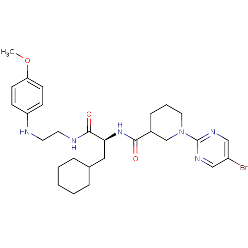 Chemical structure of BindingDB Monomer ID 19579