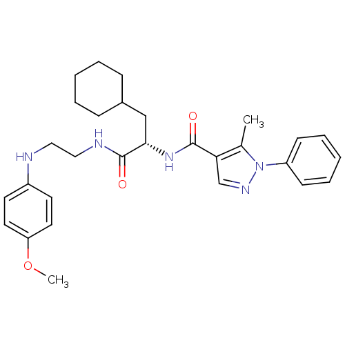 Chemical structure of BindingDB Monomer ID 19580