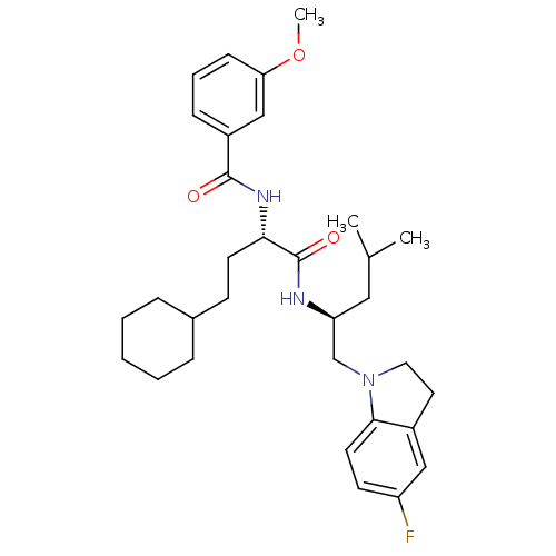 Chemical structure of BindingDB Monomer ID 19595