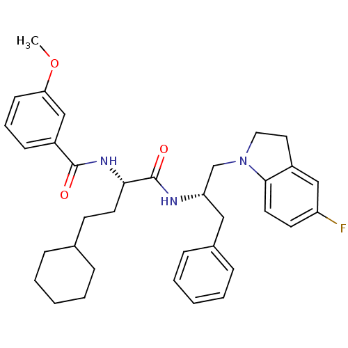 Chemical structure of BindingDB Monomer ID 19597