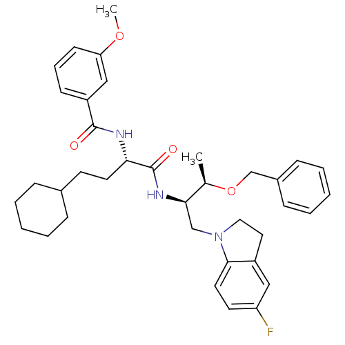 Chemical structure of BindingDB Monomer ID 19600
