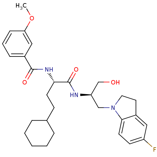 Chemical structure of BindingDB Monomer ID 19601