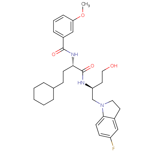 Chemical structure of BindingDB Monomer ID 19602