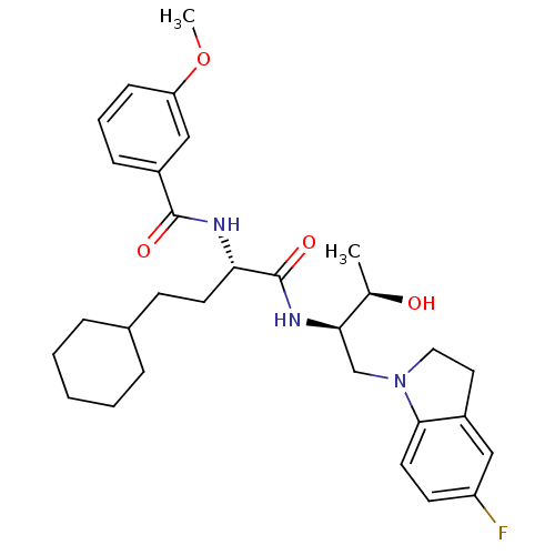Chemical structure of BindingDB Monomer ID 19603
