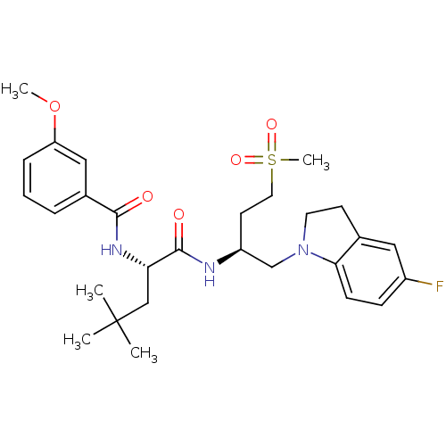 Chemical structure of BindingDB Monomer ID 19604