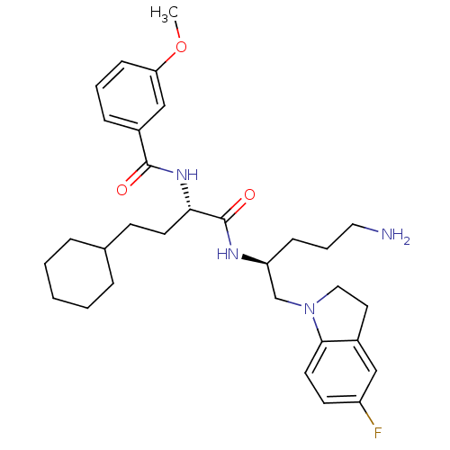 Chemical structure of BindingDB Monomer ID 19605