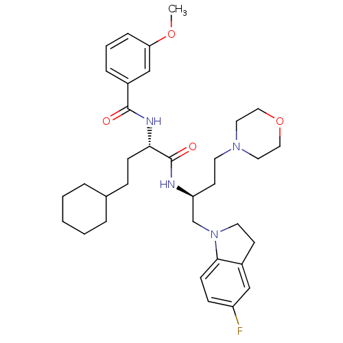 Chemical structure of BindingDB Monomer ID 19606