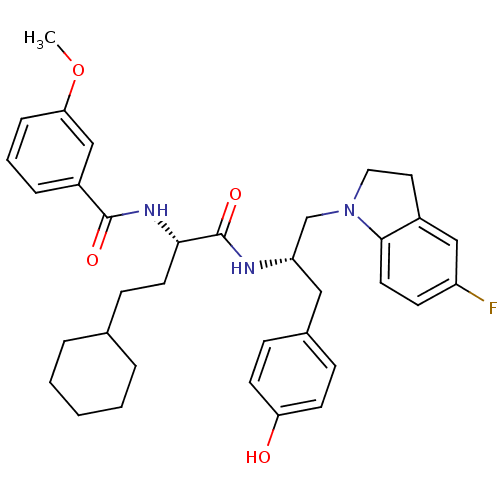 Chemical structure of BindingDB Monomer ID 19607