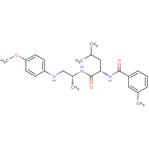 Chemical structure of BindingDB Monomer ID 19611