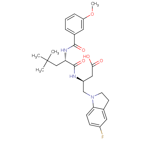 Chemical structure of BindingDB Monomer ID 19612