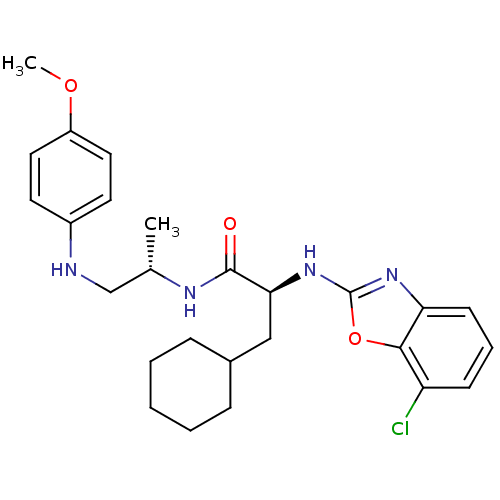 Chemical structure of BindingDB Monomer ID 19622