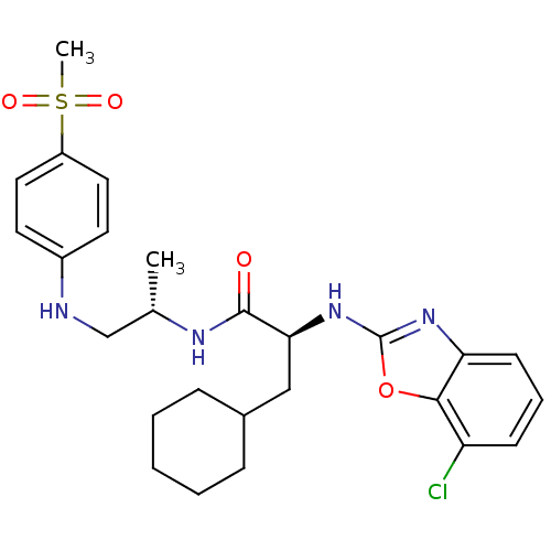 Chemical structure of BindingDB Monomer ID 19623