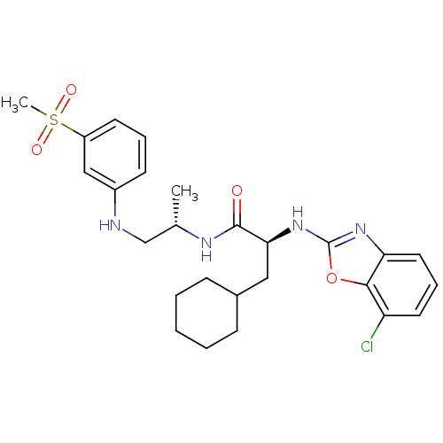 Chemical structure of BindingDB Monomer ID 19624