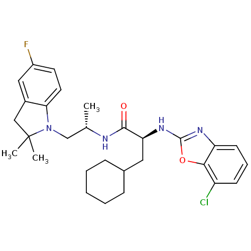Chemical structure of BindingDB Monomer ID 19626