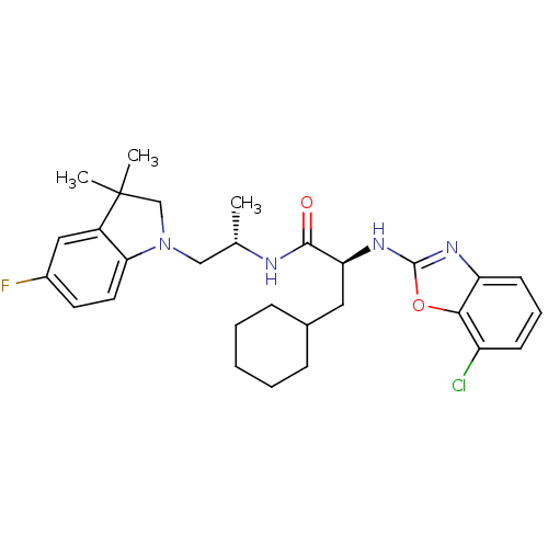 Chemical structure of BindingDB Monomer ID 19627