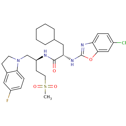 Chemical structure of BindingDB Monomer ID 19633