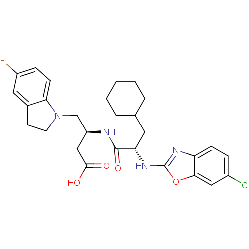 Chemical structure of BindingDB Monomer ID 19635