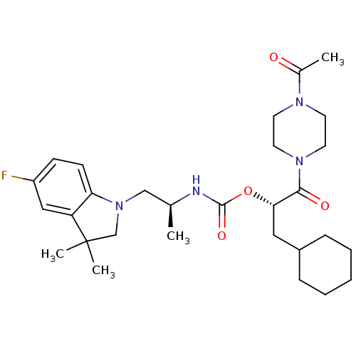 Chemical structure of BindingDB Monomer ID 19698