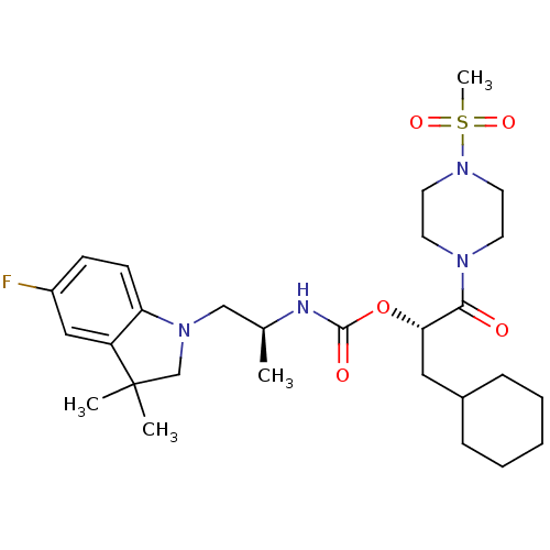 Chemical structure of BindingDB Monomer ID 19699