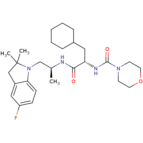 Chemical structure of BindingDB Monomer ID 19725