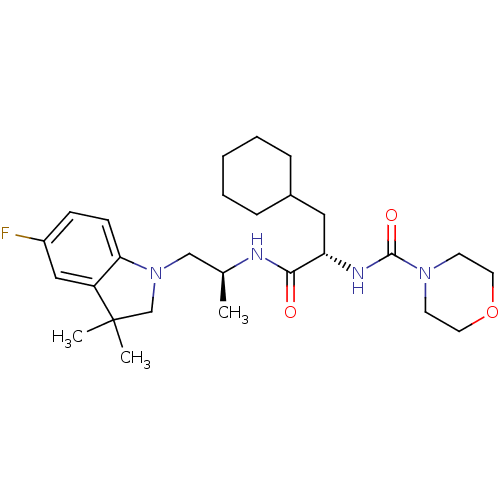 Chemical structure of BindingDB Monomer ID 19726