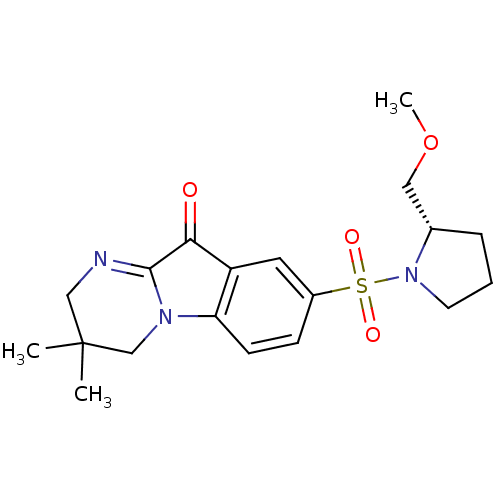 Chemical structure of BindingDB Monomer ID 19729