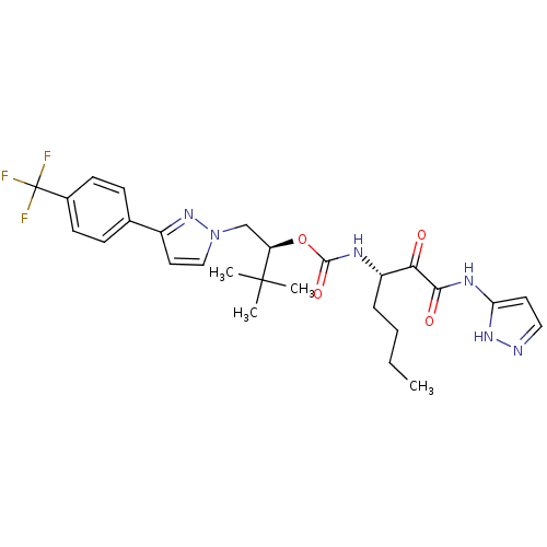 Chemical structure of BindingDB Monomer ID 19783