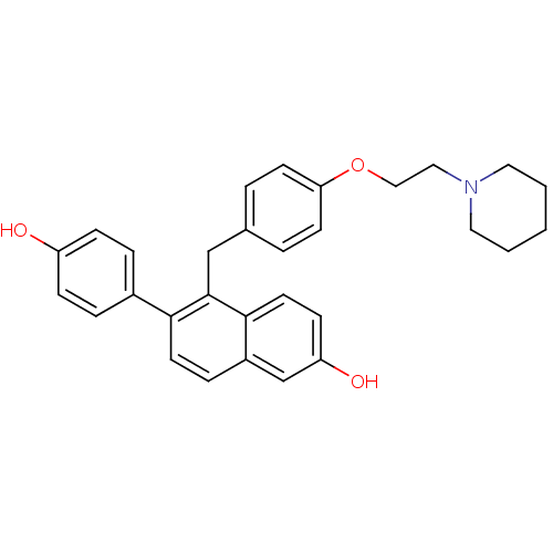 Chemical structure of BindingDB Monomer ID 19964