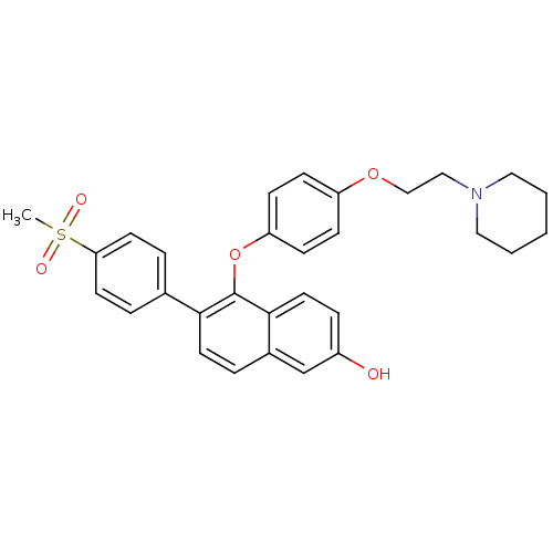 Chemical structure of BindingDB Monomer ID 19966
