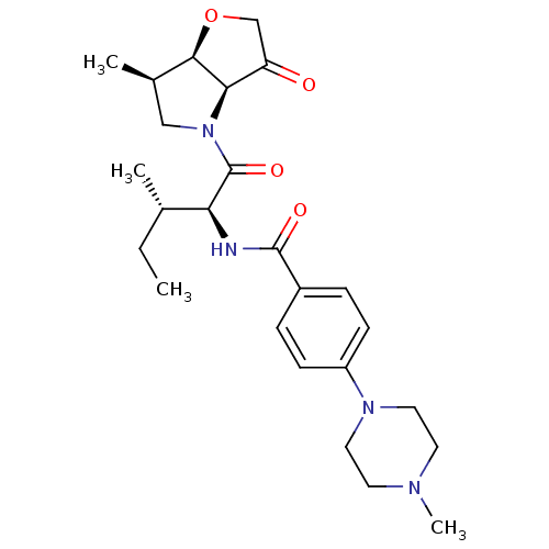Chemical structure of BindingDB Monomer ID 100287