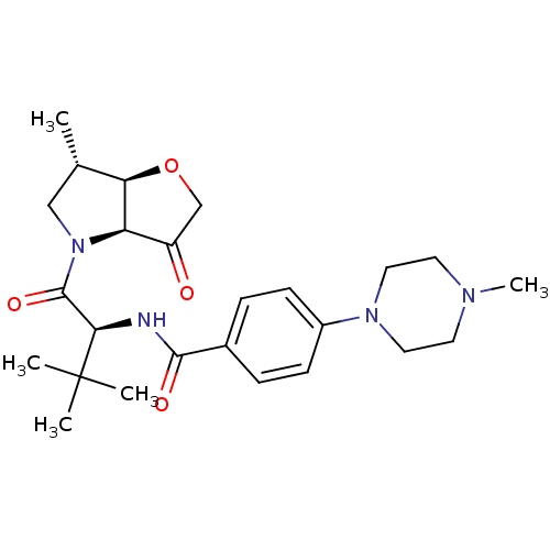 Chemical structure of BindingDB Monomer ID 100290