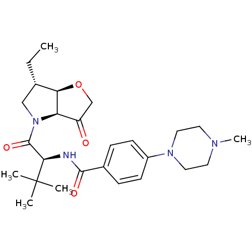 Chemical structure of BindingDB Monomer ID 100300