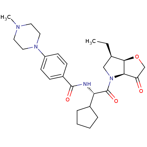 Chemical structure of BindingDB Monomer ID 100302