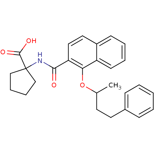 Chemical structure of BindingDB Monomer ID 100343