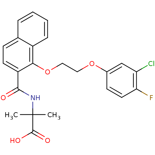 Chemical structure of BindingDB Monomer ID 100345
