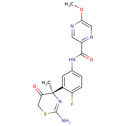 Chemical structure of BindingDB Monomer ID 101032