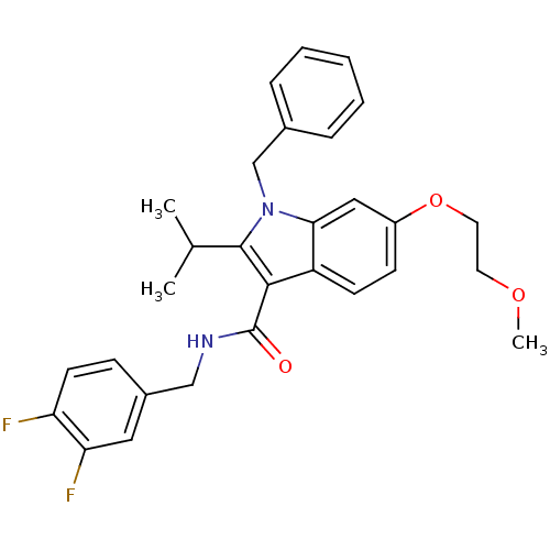 Chemical structure of BindingDB Monomer ID 101045