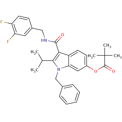 Chemical structure of BindingDB Monomer ID 101050
