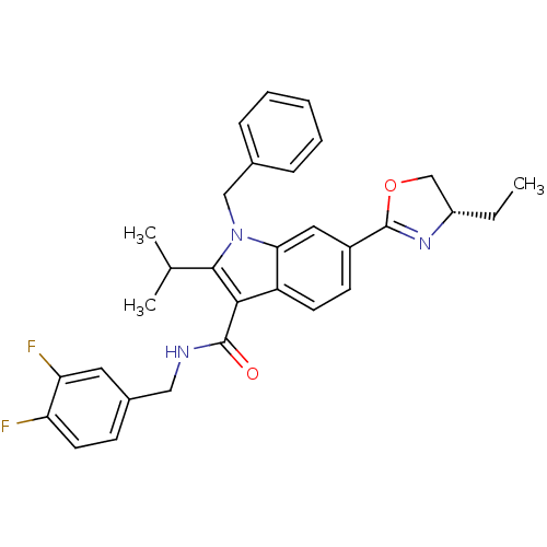 Chemical structure of BindingDB Monomer ID 101074