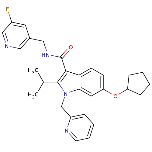 Chemical structure of BindingDB Monomer ID 101116