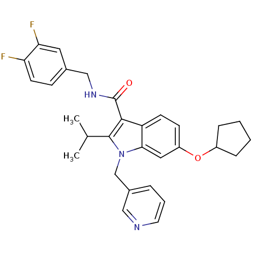 Chemical structure of BindingDB Monomer ID 101121