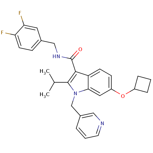 Chemical structure of BindingDB Monomer ID 101131