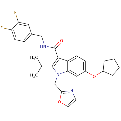 Chemical structure of BindingDB Monomer ID 101164