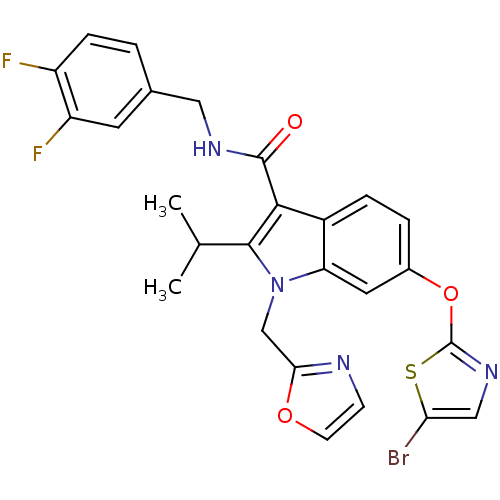 Chemical structure of BindingDB Monomer ID 101168
