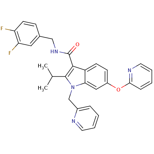 Chemical structure of BindingDB Monomer ID 101171