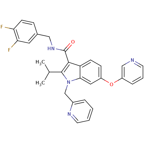 Chemical structure of BindingDB Monomer ID 101172