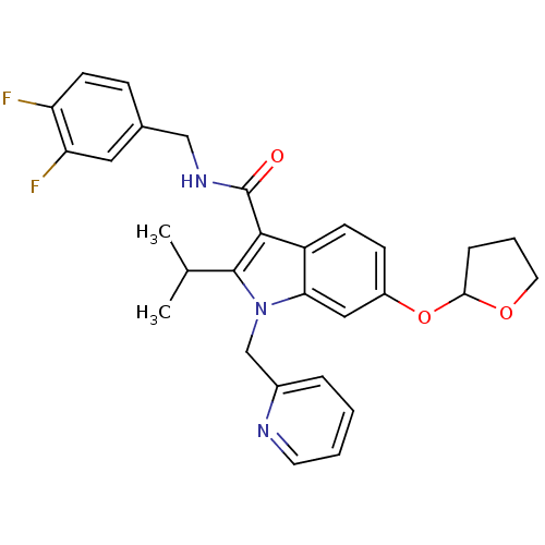 Chemical structure of BindingDB Monomer ID 101191
