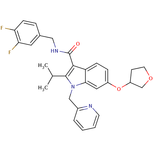 Chemical structure of BindingDB Monomer ID 101215
