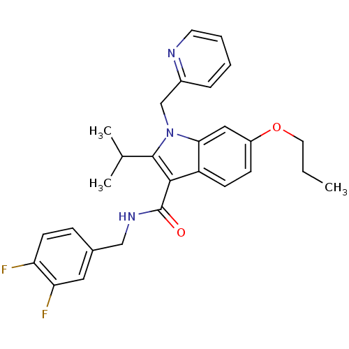 Chemical structure of BindingDB Monomer ID 101221