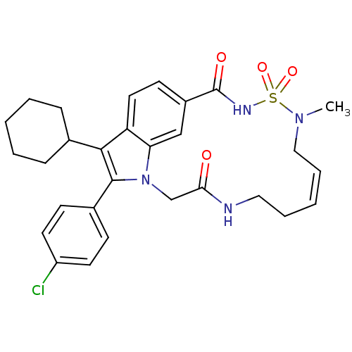 Chemical structure of BindingDB Monomer ID 101313